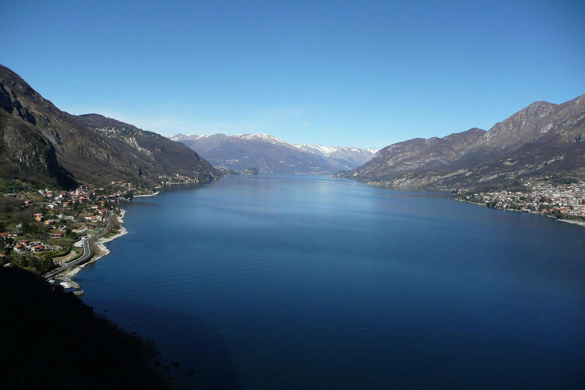Lake Como seen from Colico